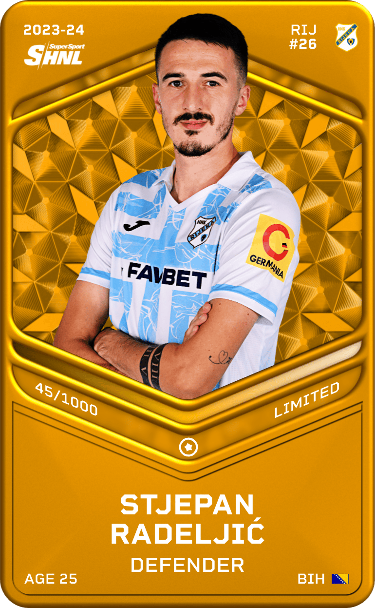 Stjepan Radeljić 2023-24 • Limited 45/1000