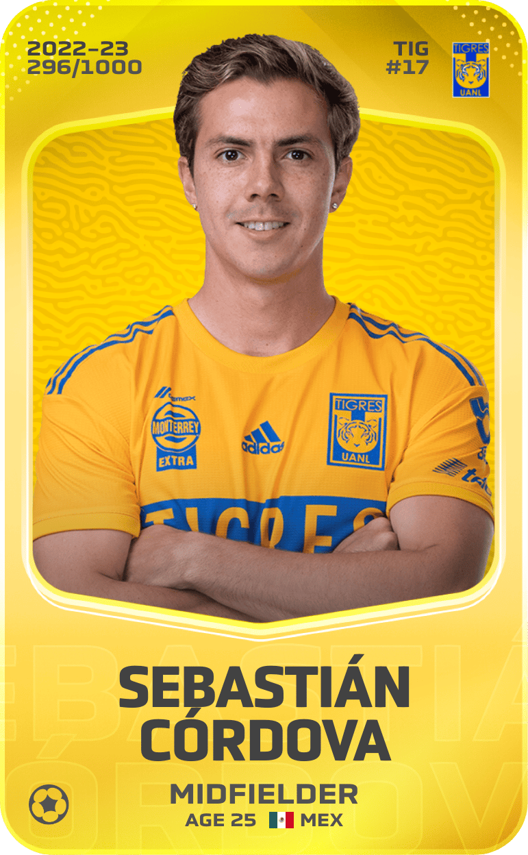 Sebastián Córdova 2022-23 • Limited 296/1000