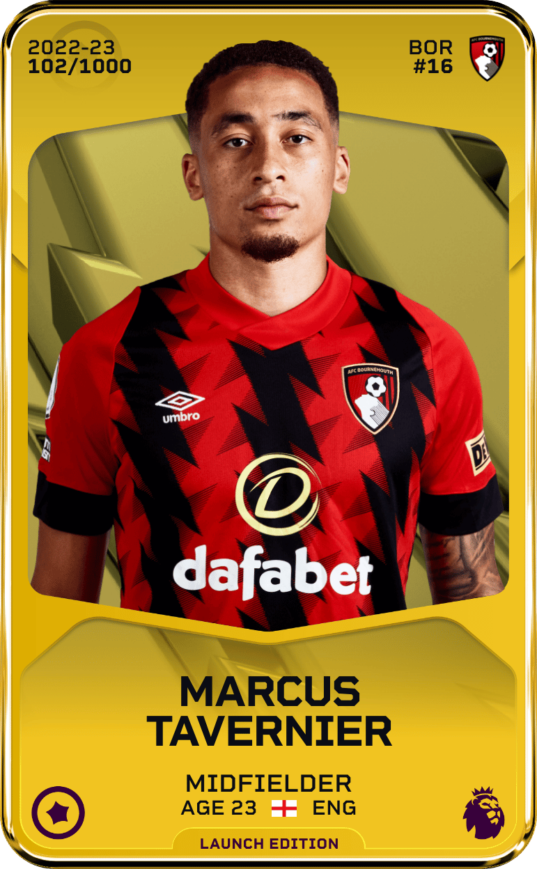Marcus Tavernier 2022-23 • Limited 102/1000