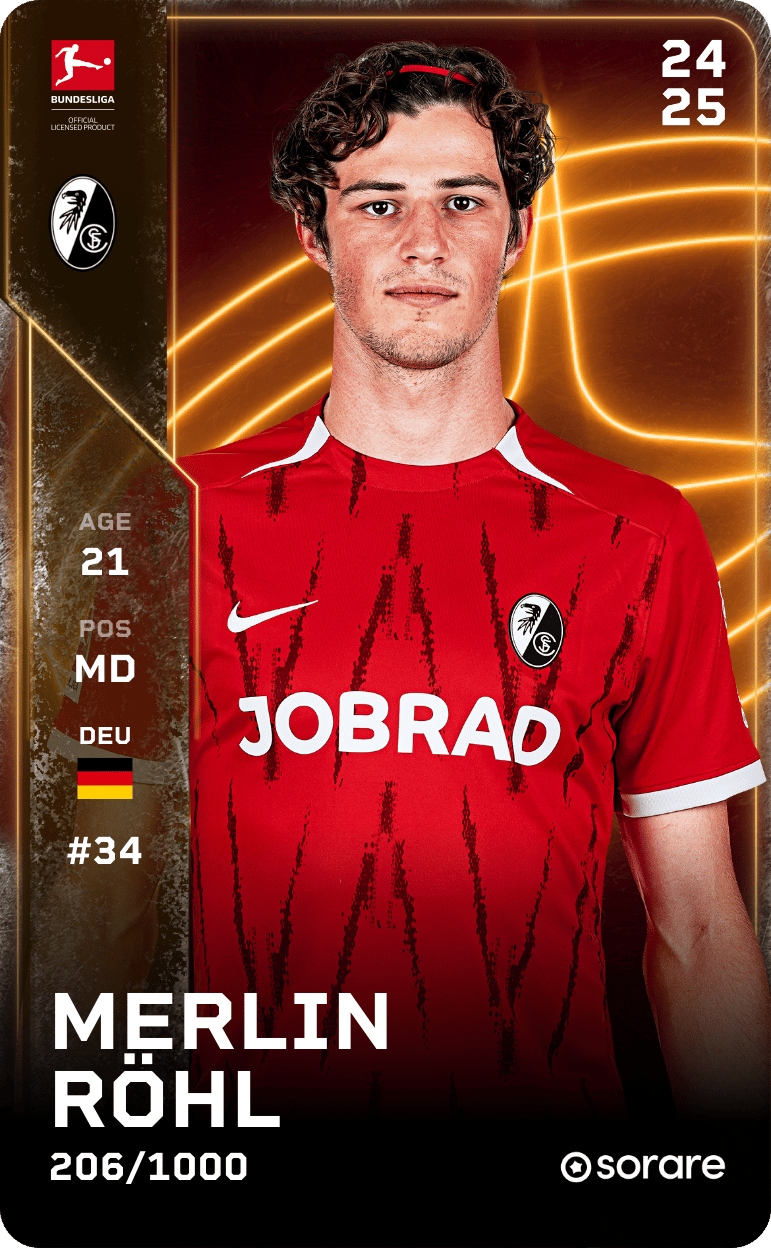 Merlin Röhl 2024-25 • Limited 206/1000