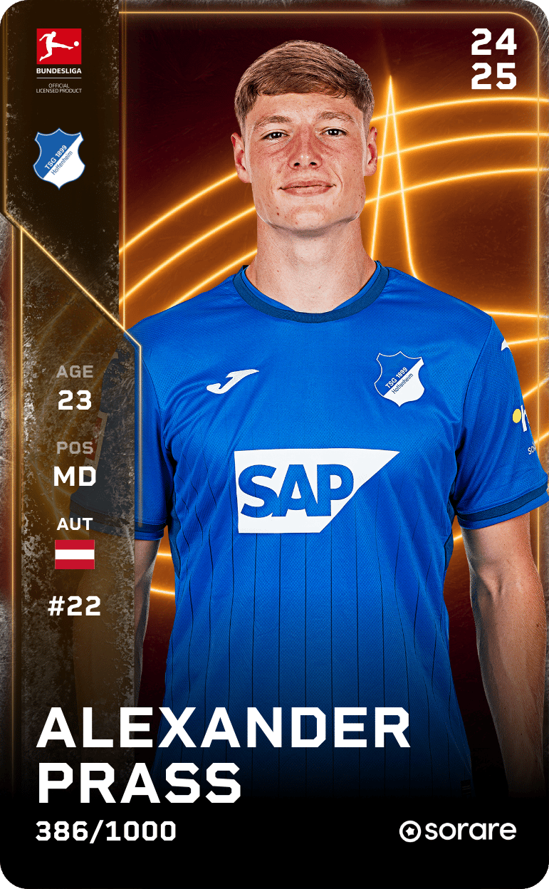 Alexander Prass 2024-25 • Limited 386/1000