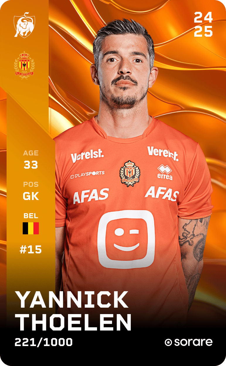 Yannick Thoelen 2024-25 • Limited 221/1000