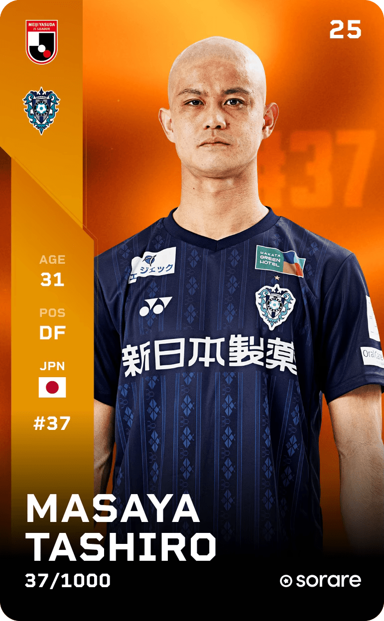 Masaya Tashiro 2025-26 • Limited 37/1000