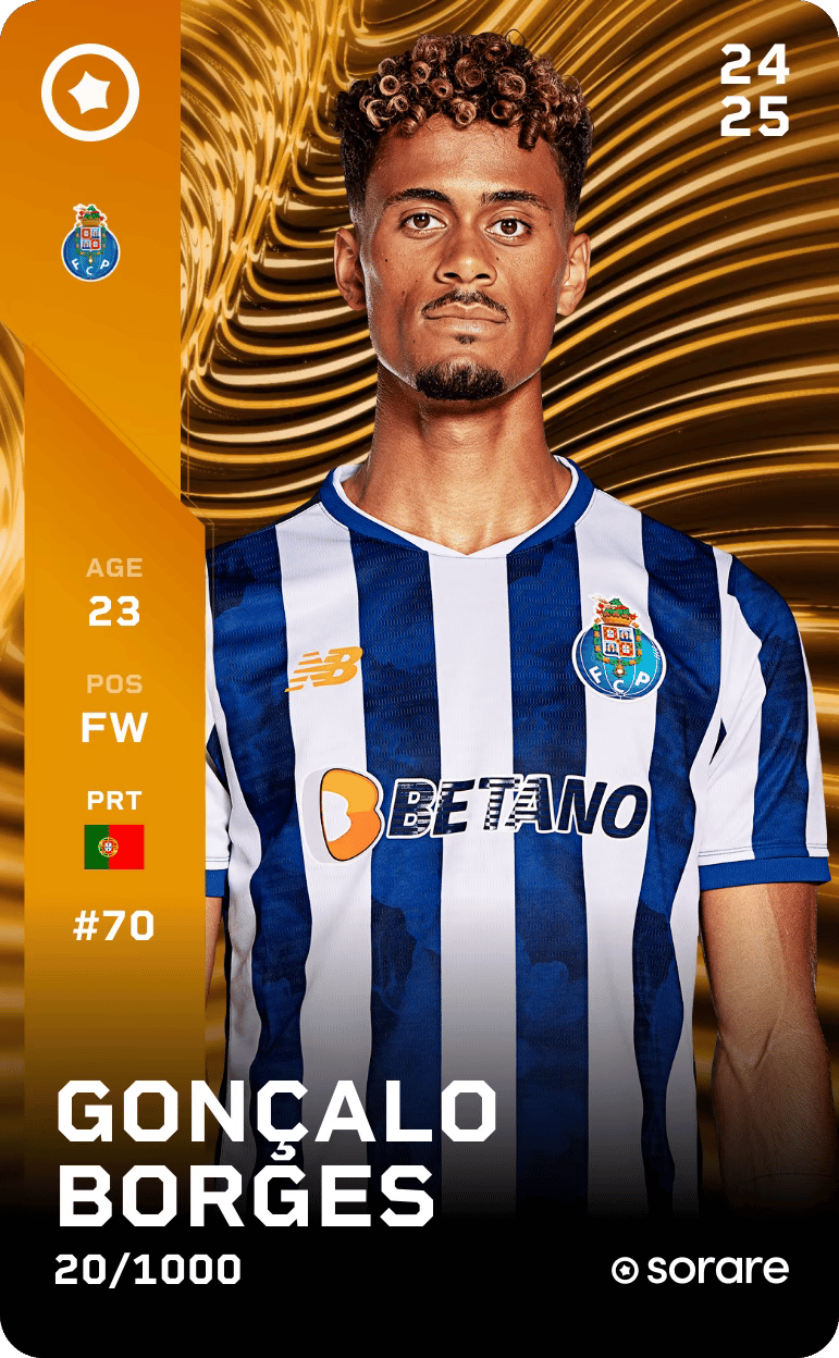 Gonçalo Borges 2024-25 • Limited 20/1000