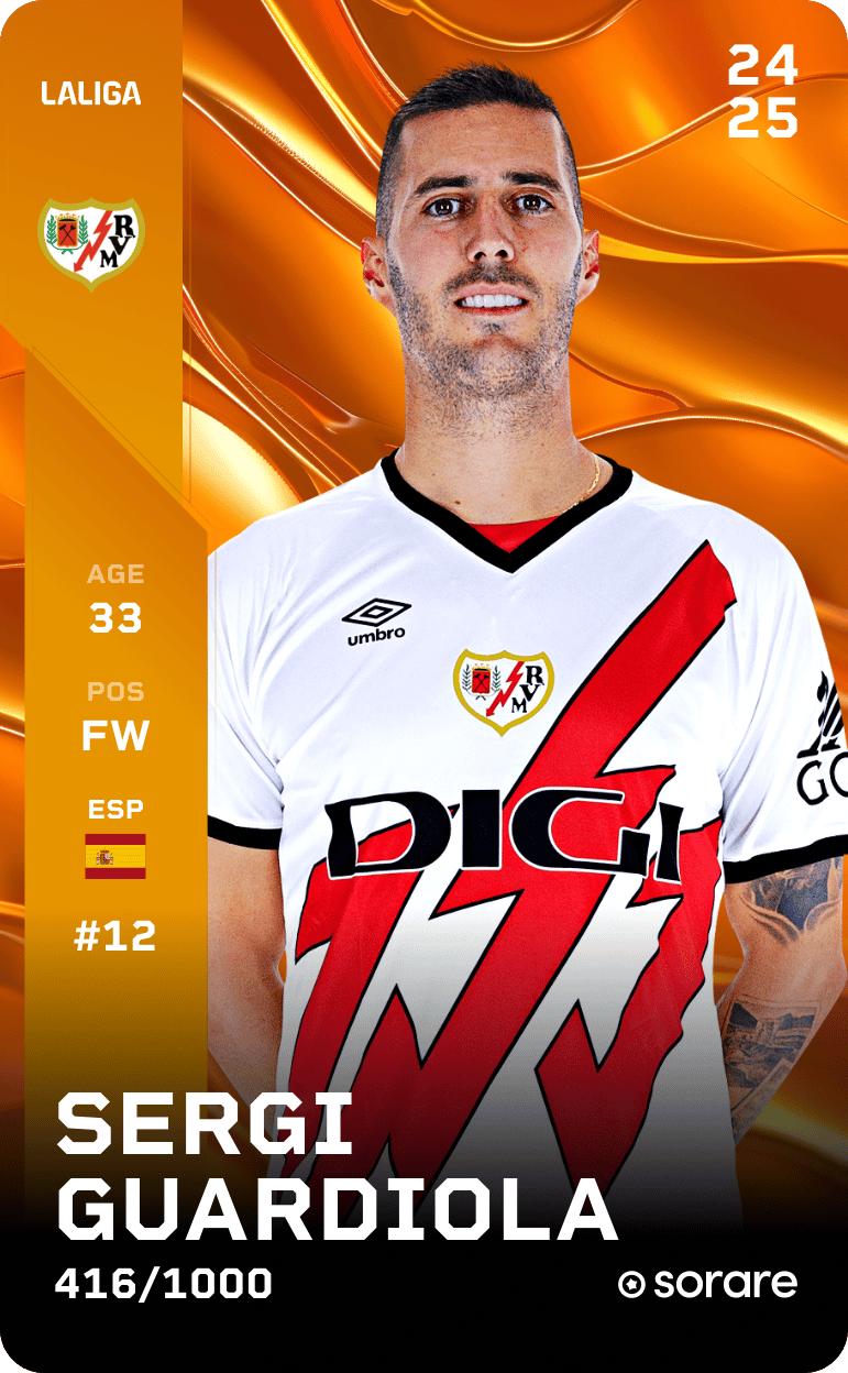 Sergi Guardiola 2024-25 • Limited 416/1000