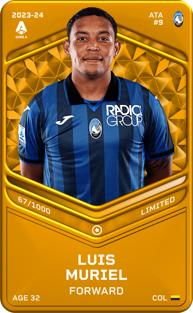 Luis Muriel 2023-24 • Limited 67/1000