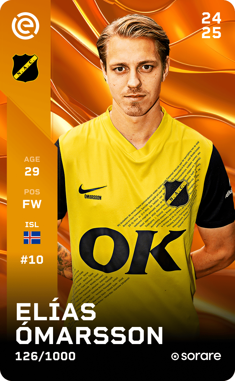 Elías Ómarsson 2024-25 • Limited 126/1000
