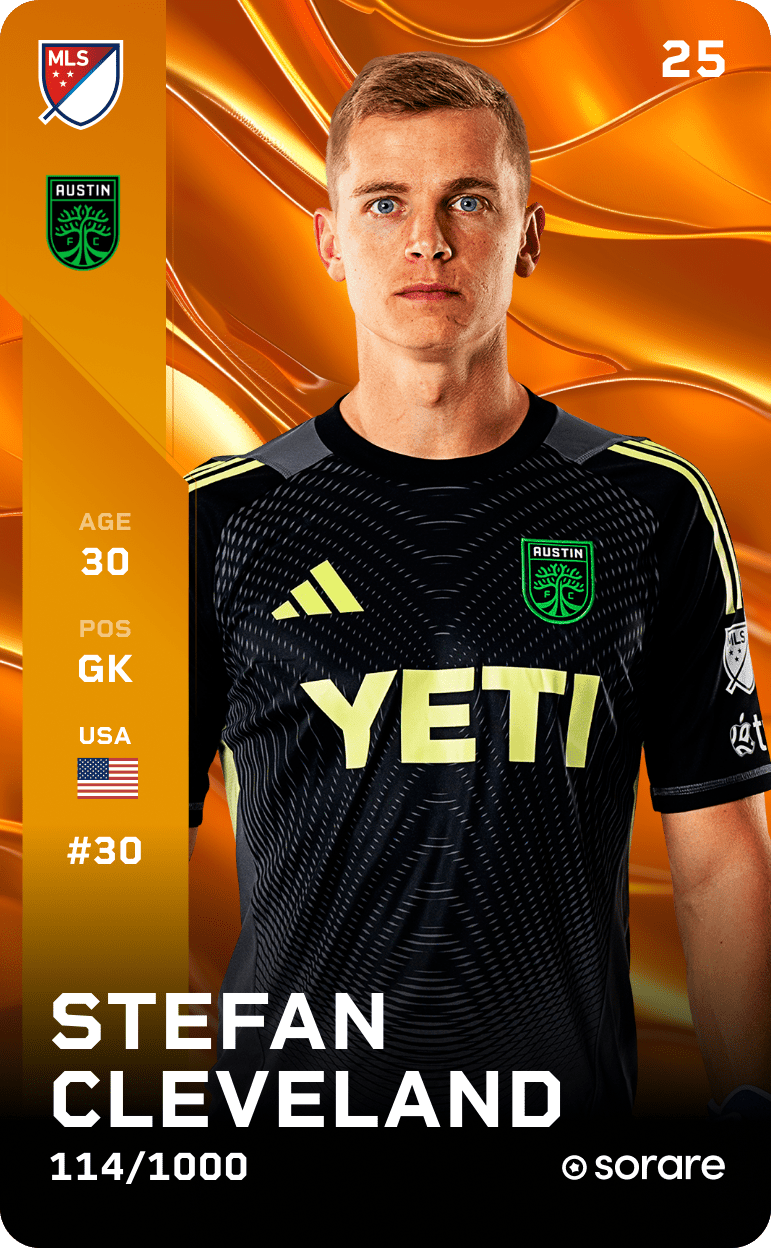 Stefan Cleveland 2025-26 • Limited 114/1000