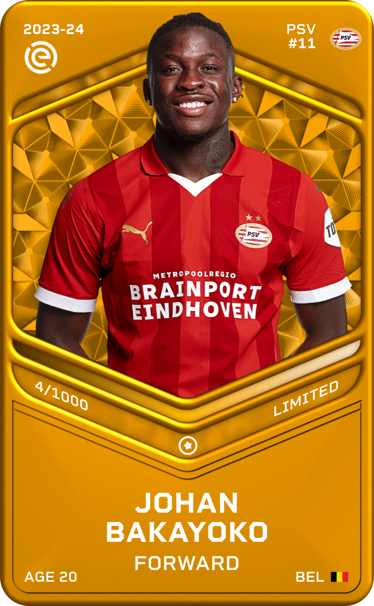 Johan Bakayoko 2023-24 • Limited 4/1000