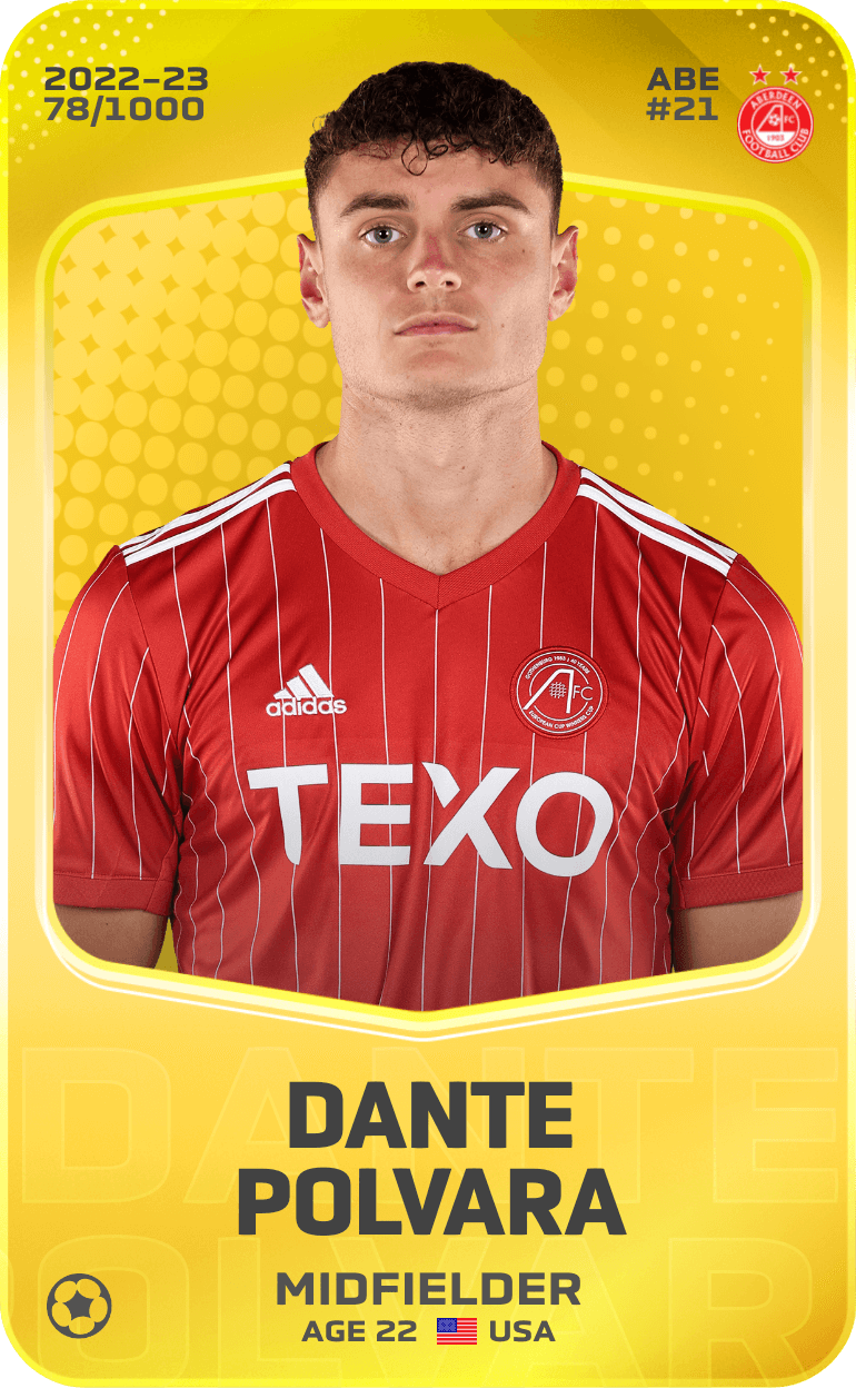 Dante Polvara 2022-23 • Limited 78/1000