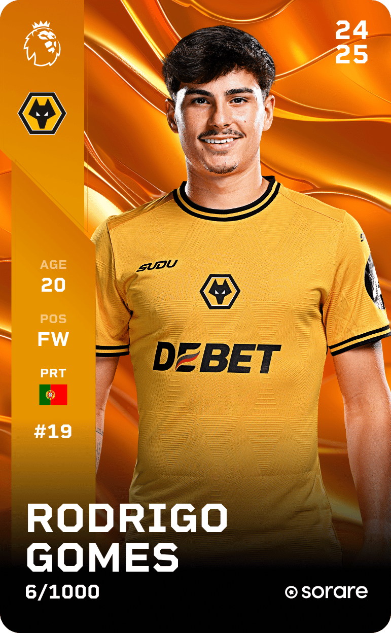 Rodrigo Gomes 2024-25 • Limited 6/1000
