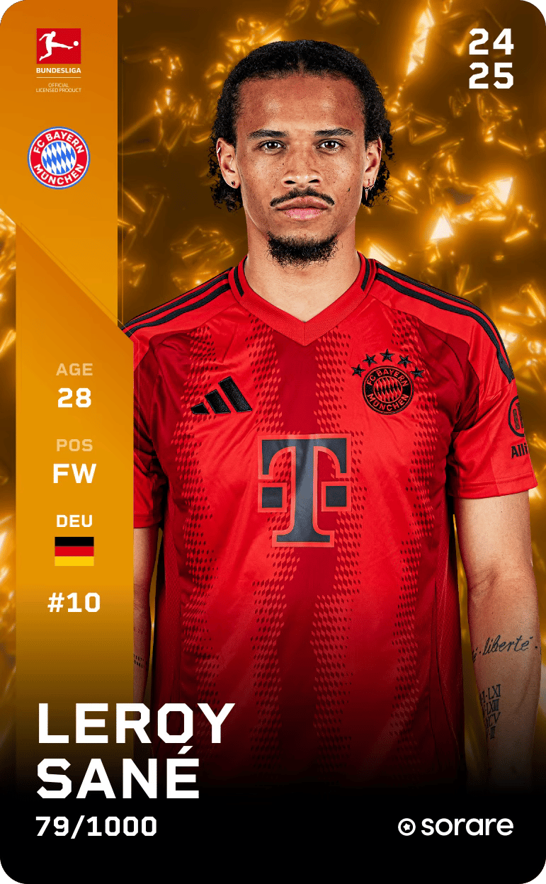 Leroy Sané 2024-25 • Limited 79/1000