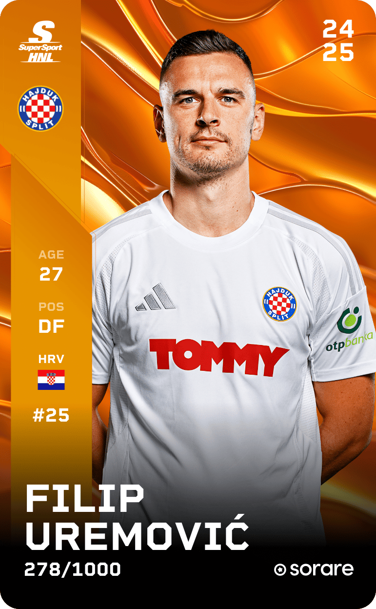 Filip Uremović 2024-25 • Limited 278/1000