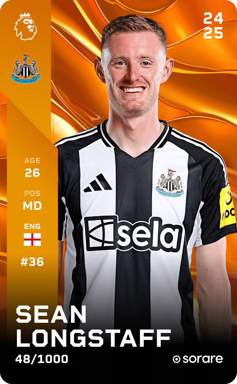 Sean Longstaff 2024-25 • Limited 48/1000