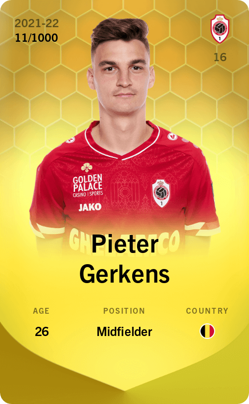 Pieter Gerkens 2021-22 • Limited 11/1000