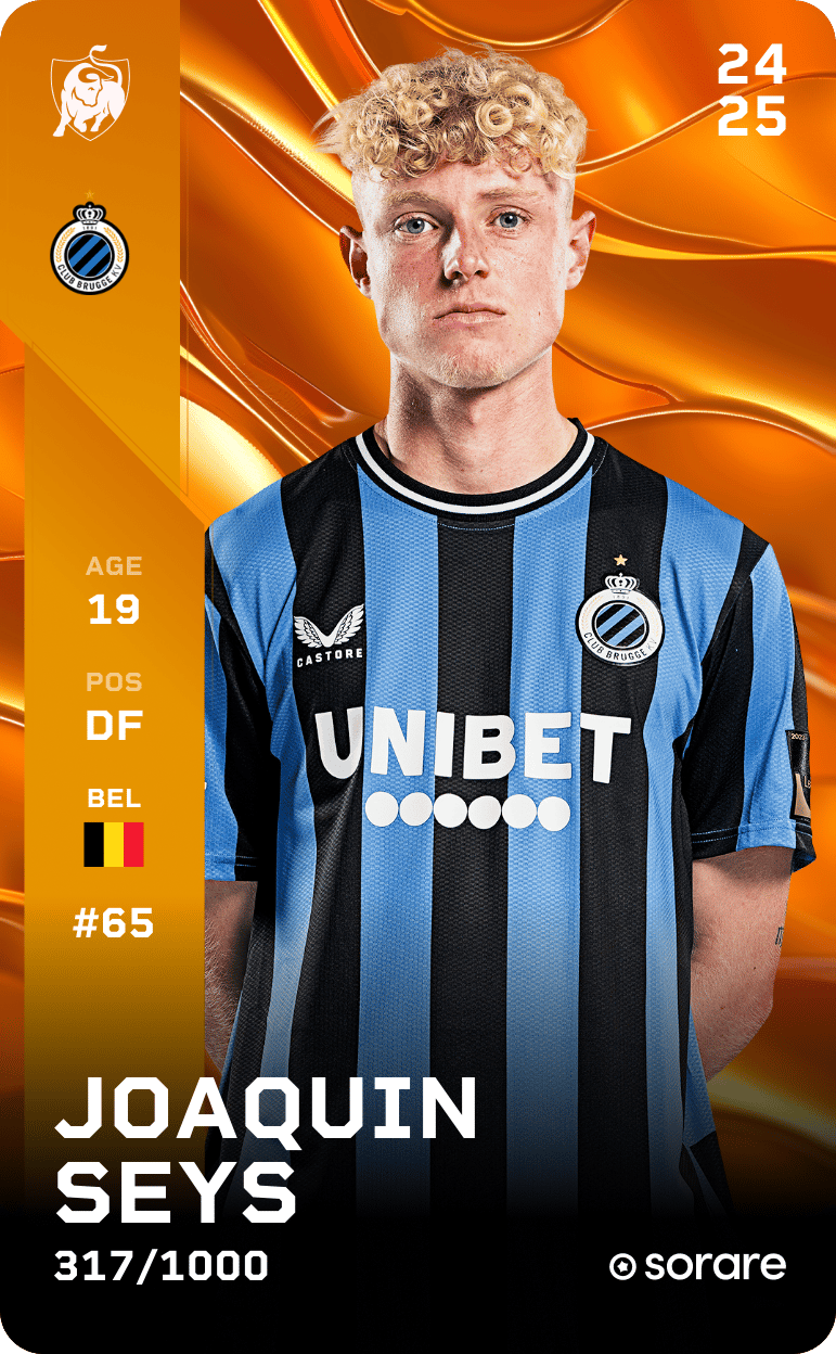 Joaquin Seys 2024-25 • Limited 317/1000