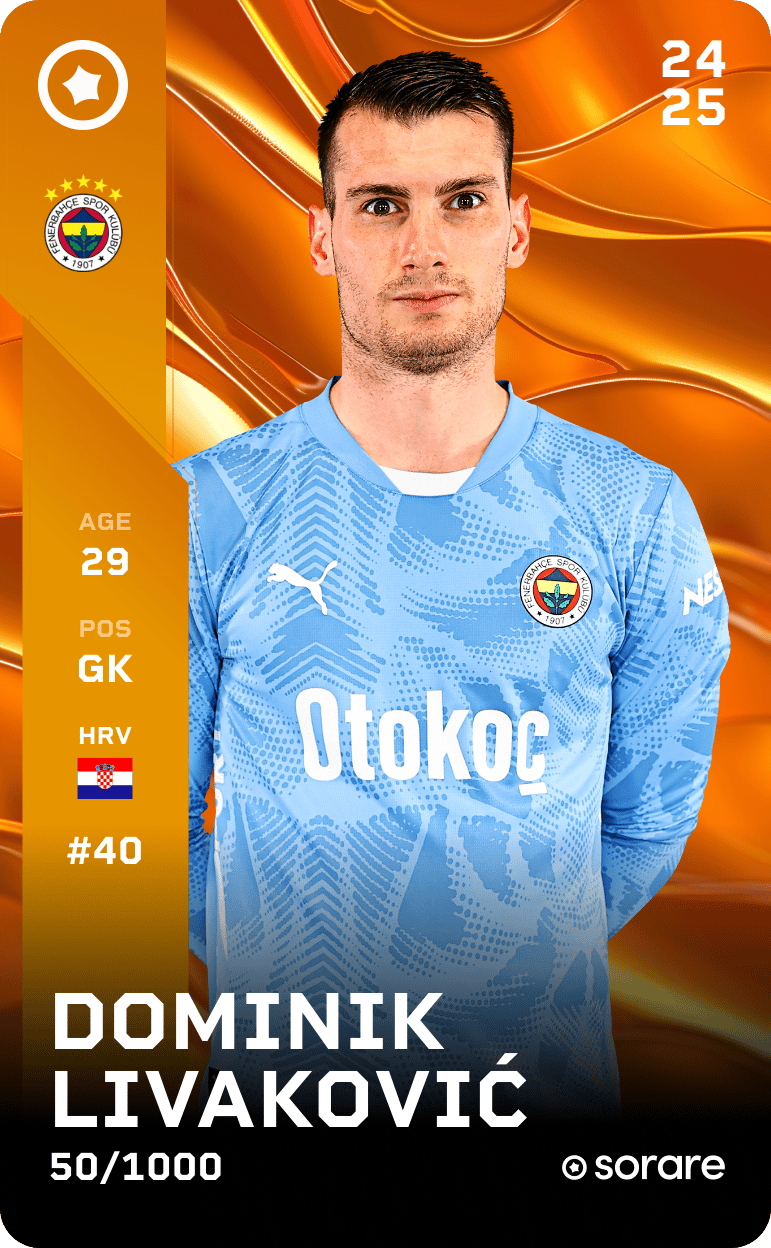 Dominik Livaković 2024-25 • Limited 50/1000