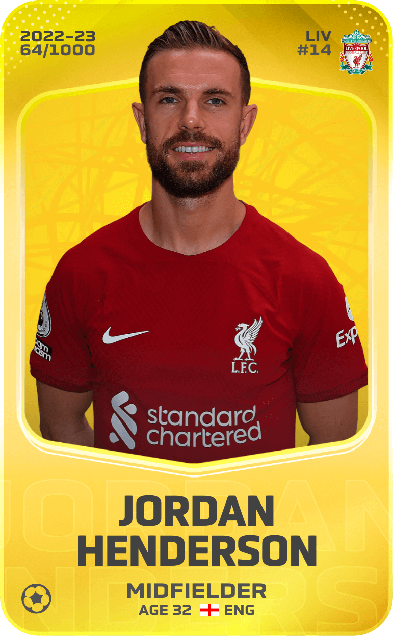 Jordan Henderson 2022-23 • Limited 64/1000