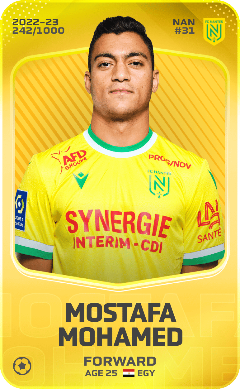Mostafa Mohamed 2022-23 • Limited 242/1000