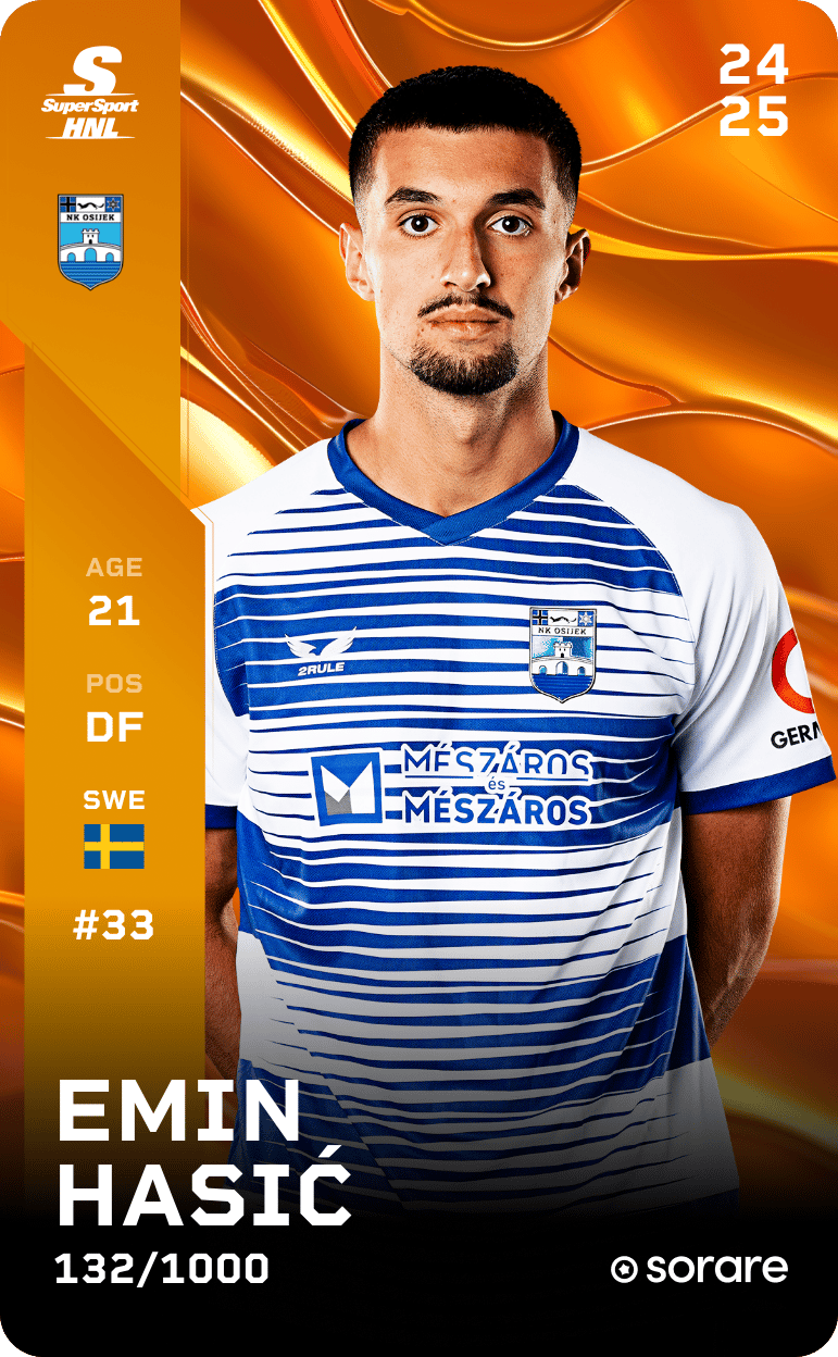 Emin Hasić 2024-25 • Limited 132/1000