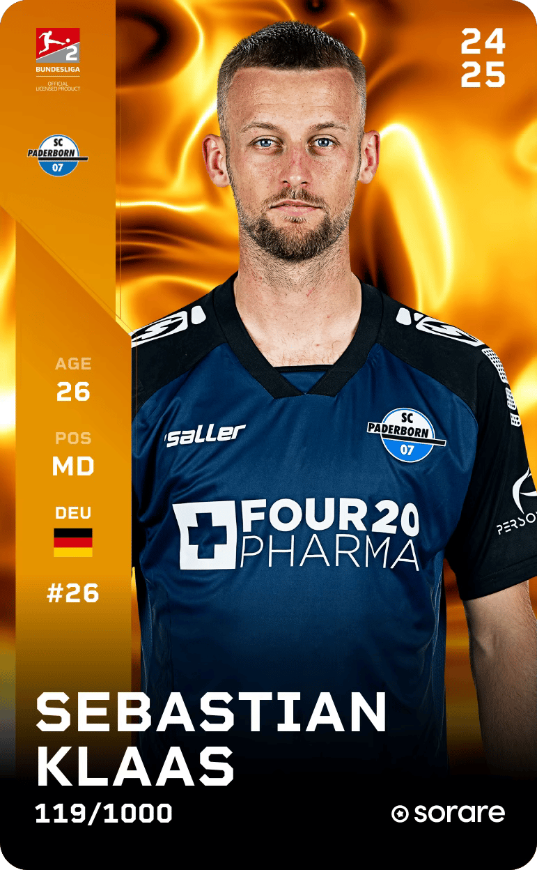Sebastian Klaas 2024-25 • Limited 119/1000