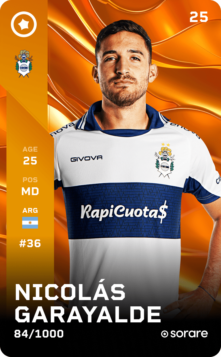 Nicolás Garayalde 2025-26 • Limited 84/1000