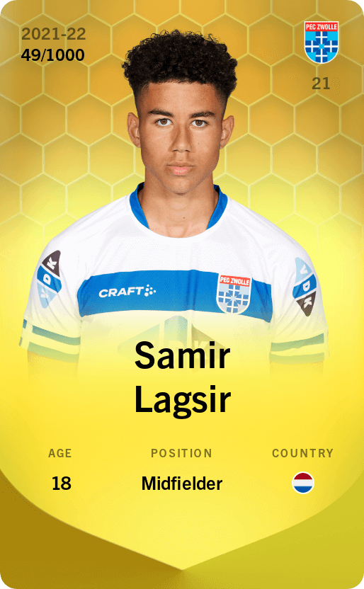 Samir Lagsir 2021-22 • Limited 49/1000