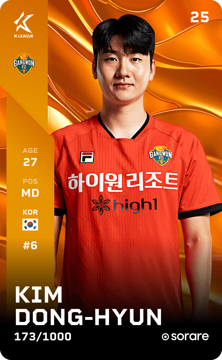 Kim Dong-Hyun 2025-26 • Limited 173/1000