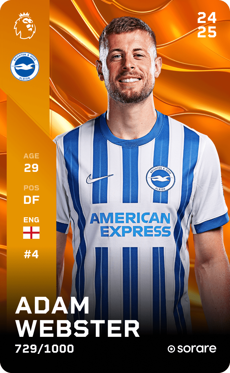 Adam Webster 2024-25 • Limited 729/1000