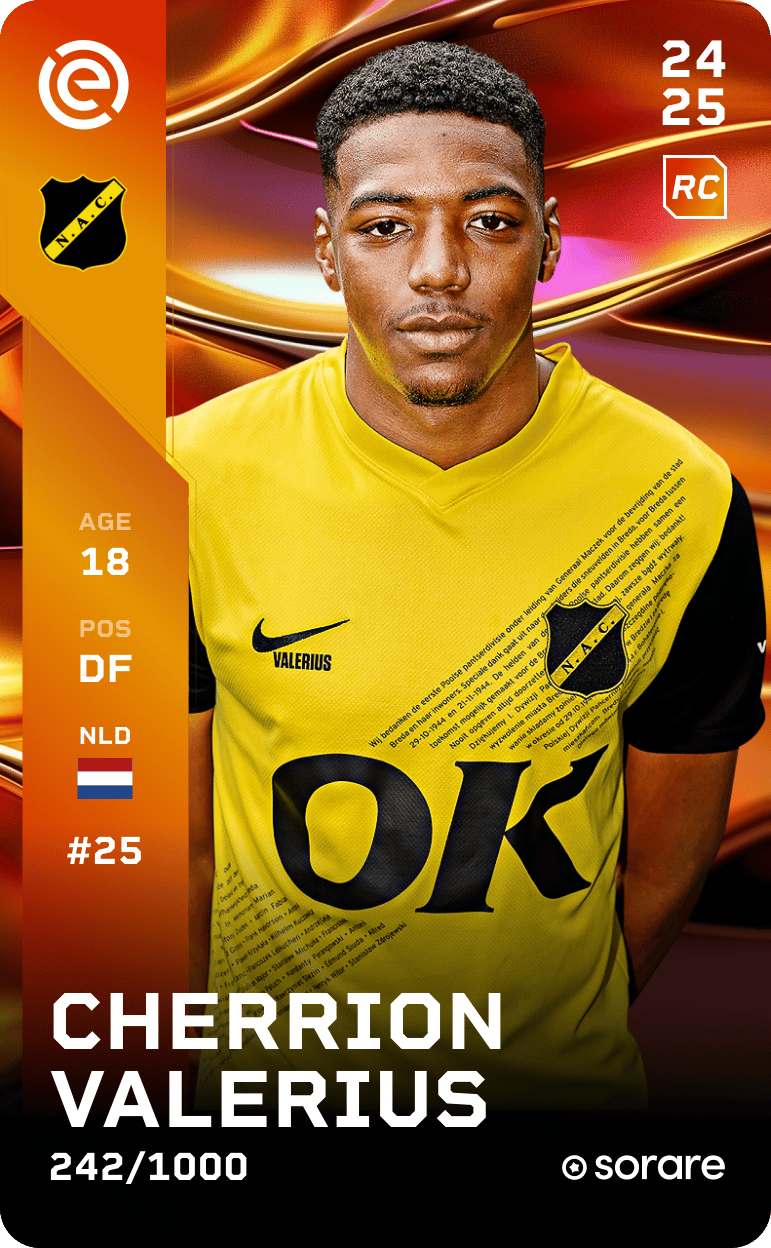 Cherrion Valerius 2024-25 • Limited 242/1000