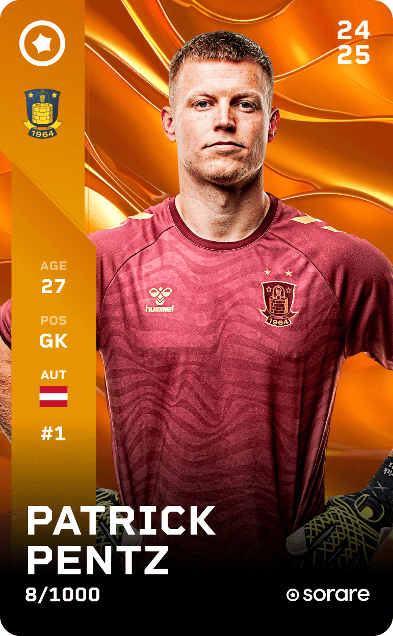 Patrick Pentz 2024-25 • Limited 8/1000