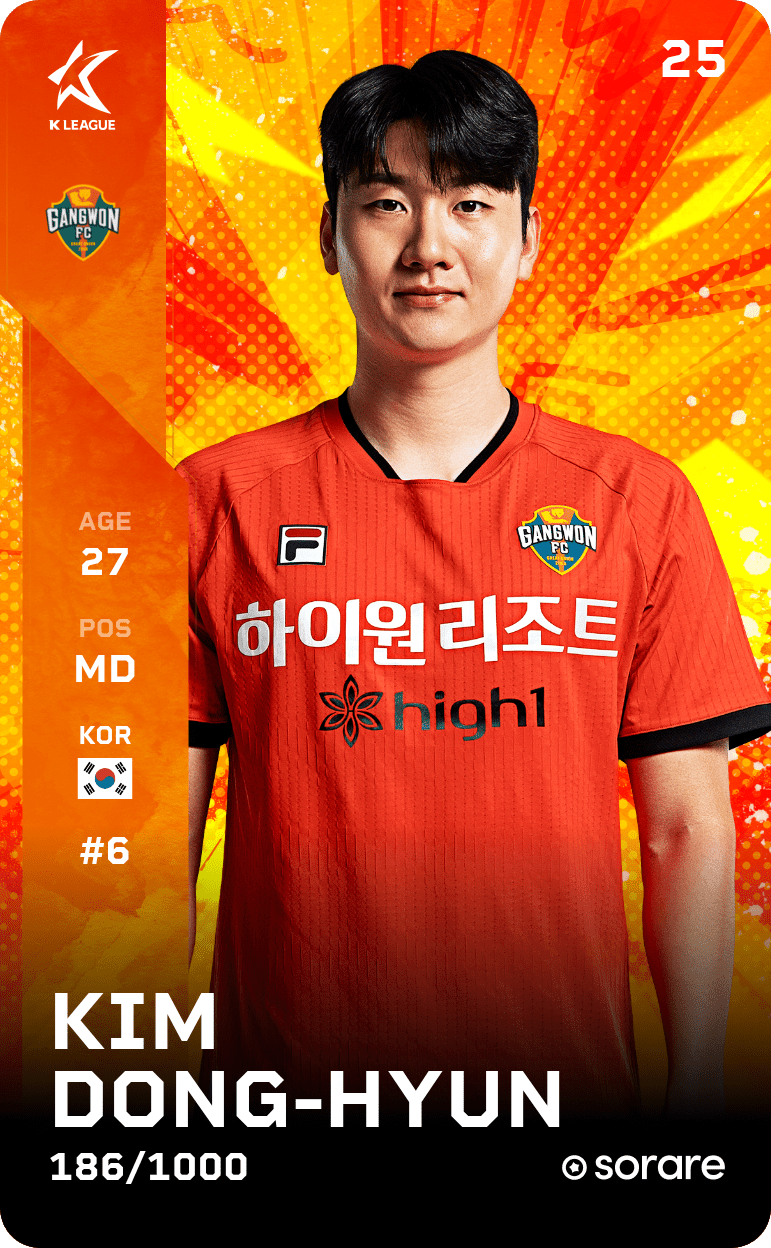 Kim Dong-Hyun 2025-26 • Limited 186/1000