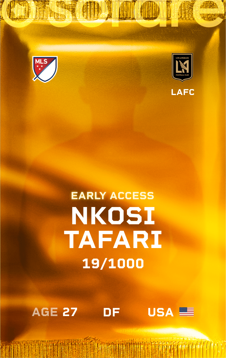 Nkosi Tafari 2025-26 • Limited 19/1000