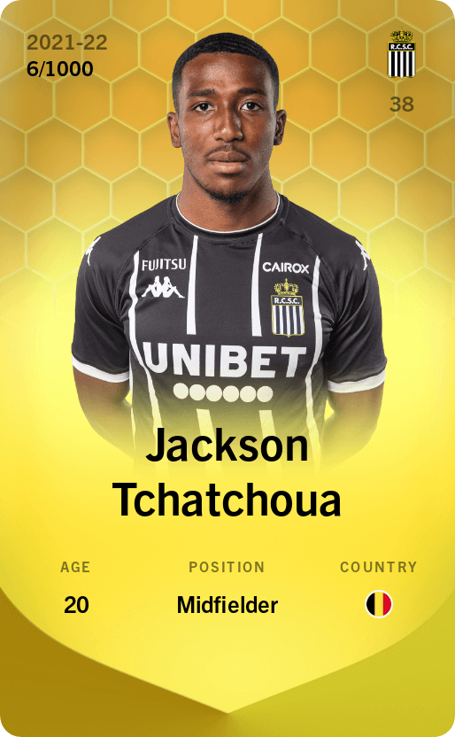 Jackson Tchatchoua 2021-22 • Limited 6/1000