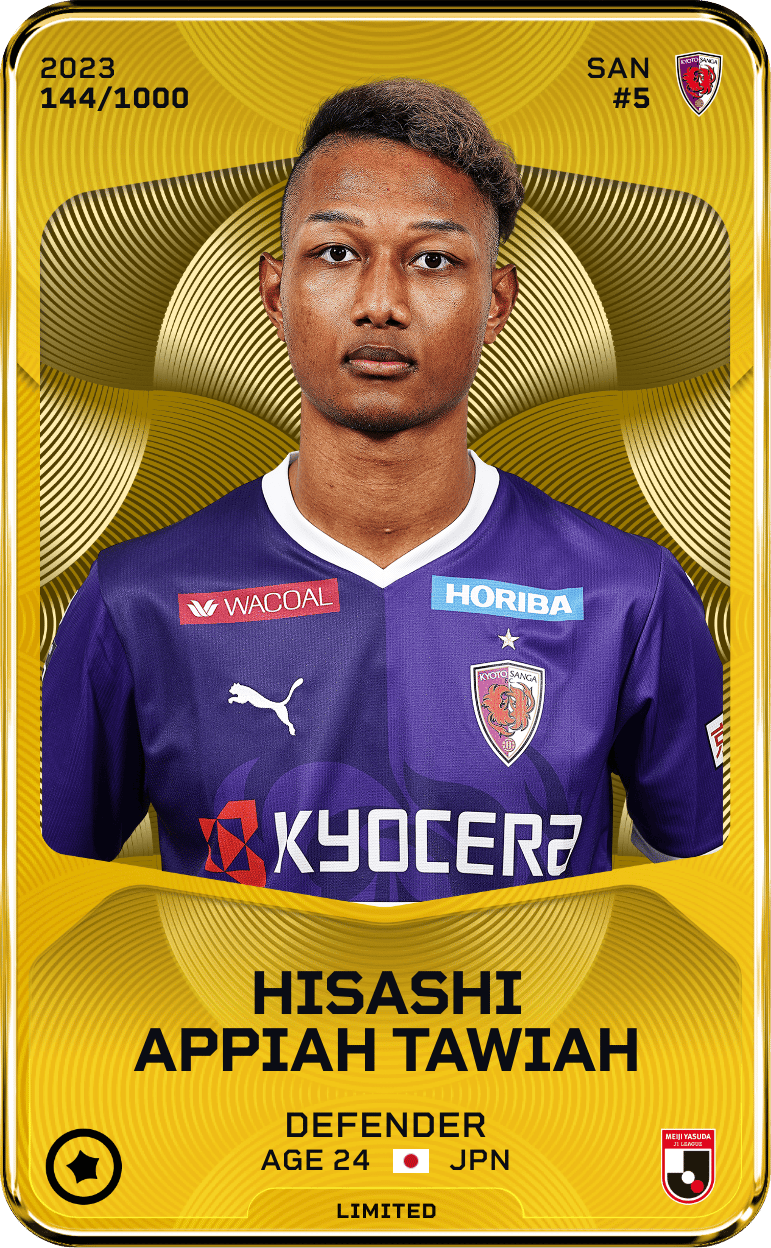Hisashi Appiah Tawiah 2023-24 • Limited 144/1000