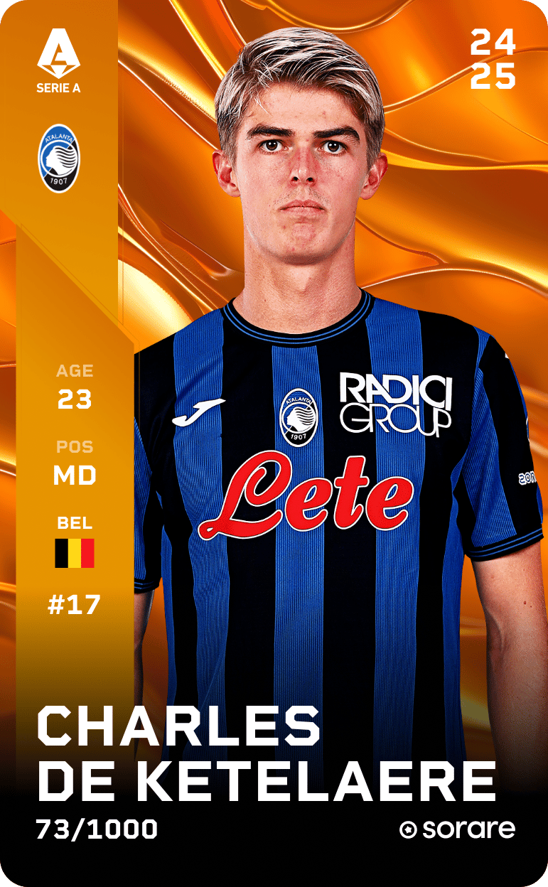 Charles De Ketelaere 2024-25 • Limited 73/1000