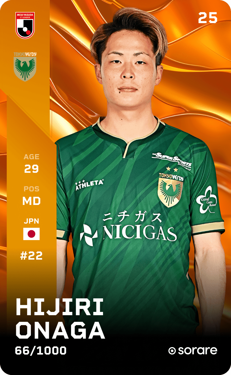 Hijiri Onaga 2025-26 • Limited 66/1000