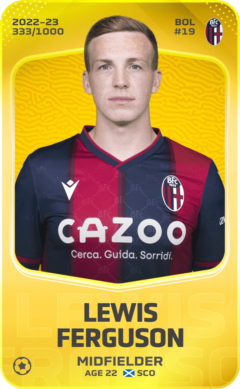 Lewis Ferguson 2022-23 • Limited 333/1000