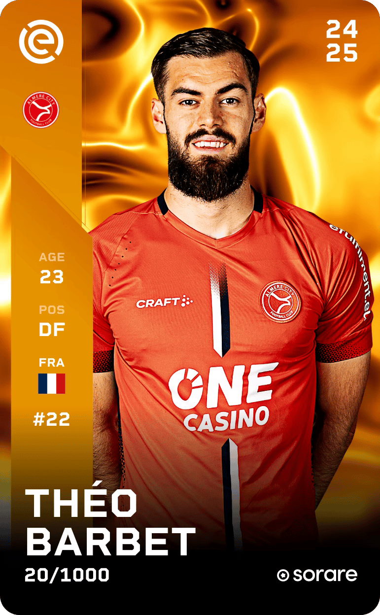 Théo Barbet 2024-25 • Limited 20/1000
