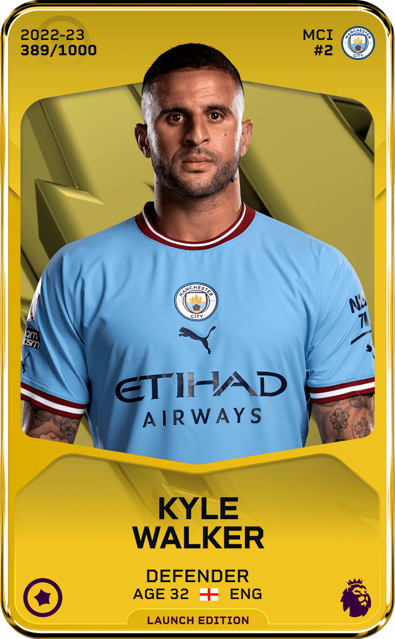 Kyle Walker 2022-23 • Limited 389/1000