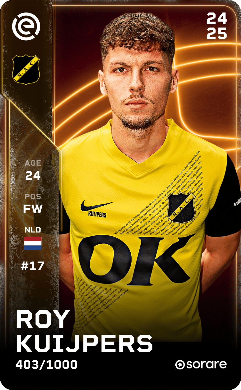Roy Kuijpers 2024-25 • Limited 403/1000