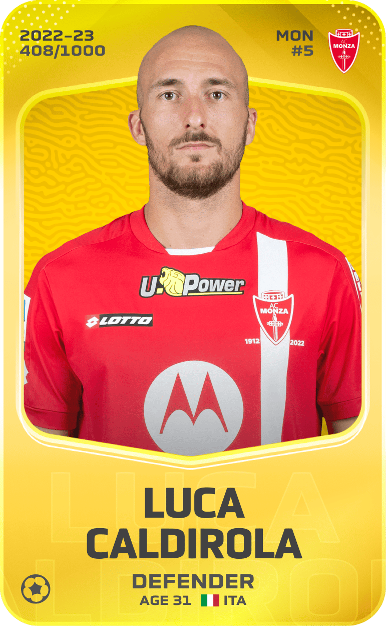 Luca Caldirola 2022-23 • Limited 408/1000