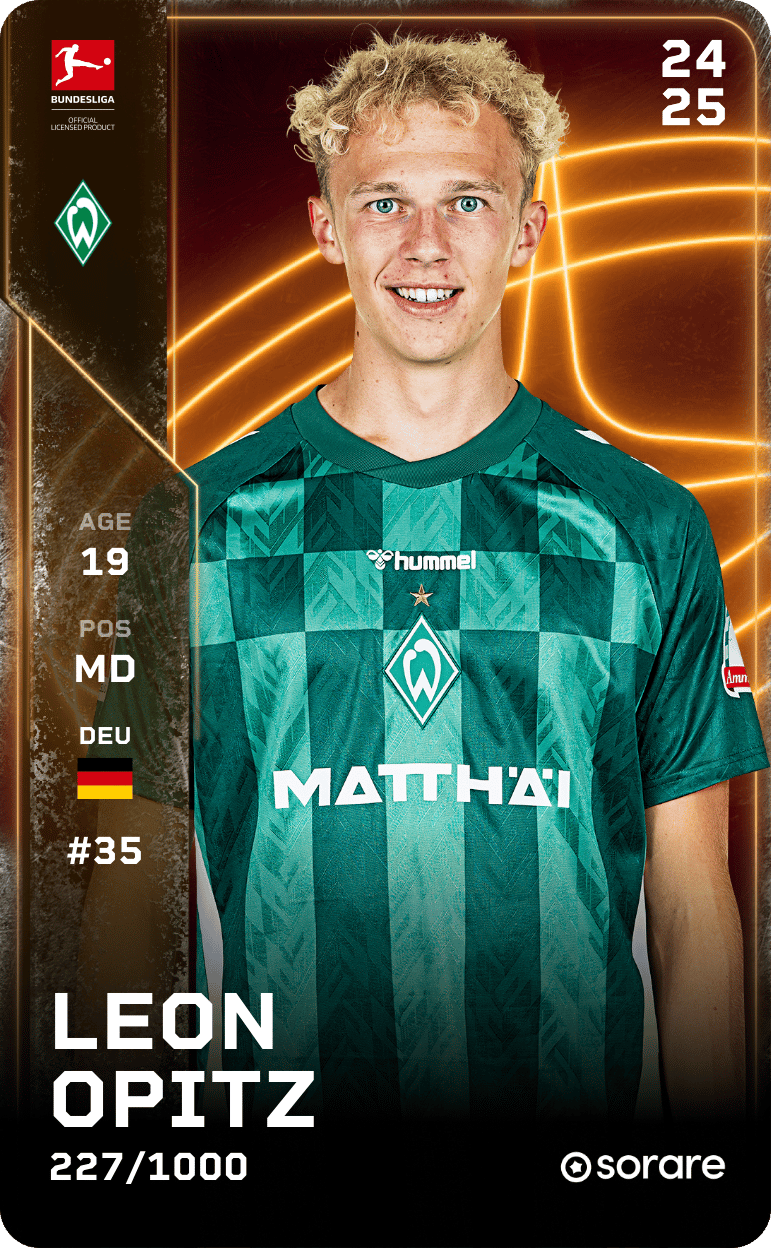 Leon Opitz 2024-25 • Limited 227/1000