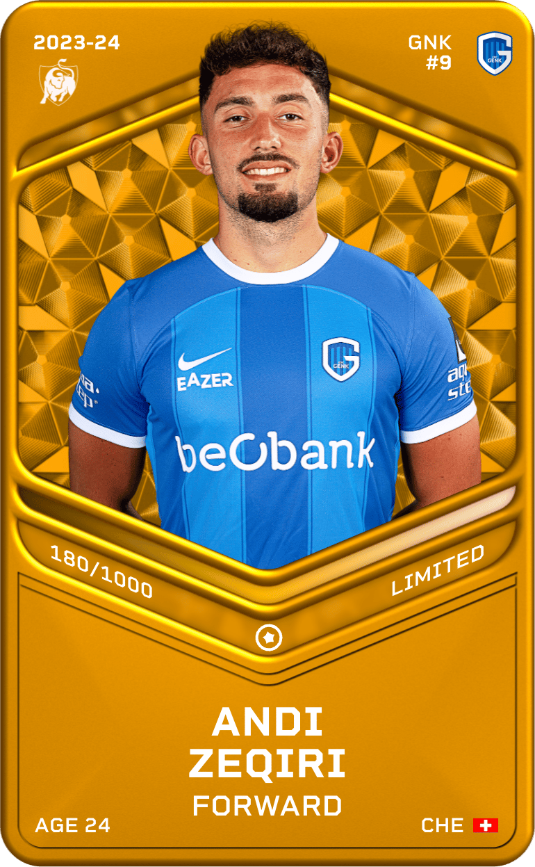 Andi Zeqiri 2023-24 • Limited 180/1000