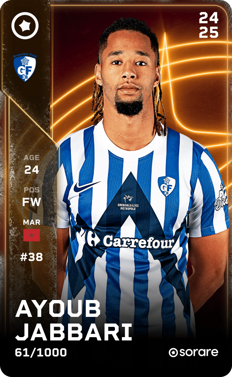Ayoub Jabbari 2024-25 • Limited 61/1000
