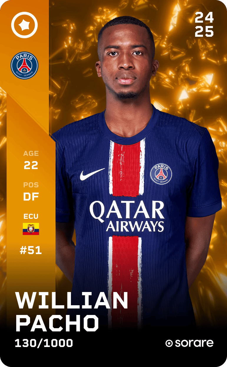 Willian Pacho 2024-25 • Limited 130/1000