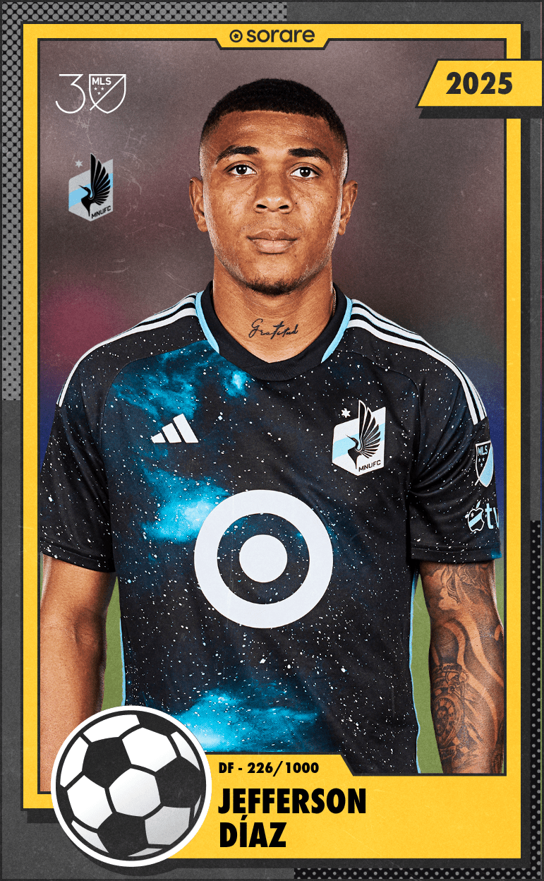 Jefferson Díaz 2025-26 • Limited 226/1000