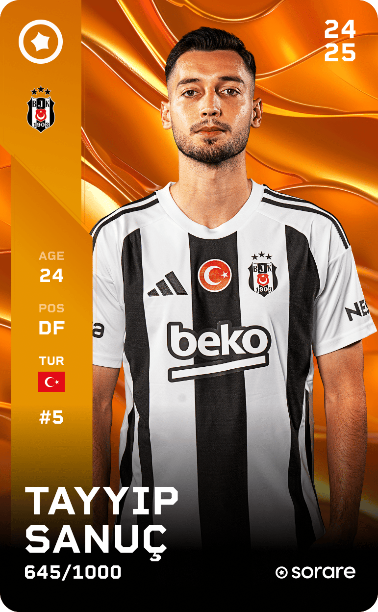 Tayyip Sanuç 2024-25 • Limited 645/1000