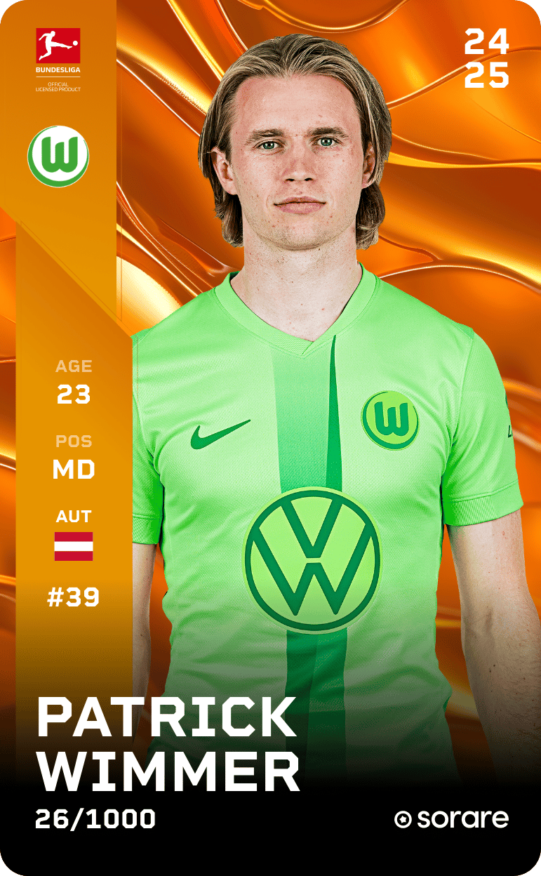 Patrick Wimmer 2024-25 • Limited 26/1000