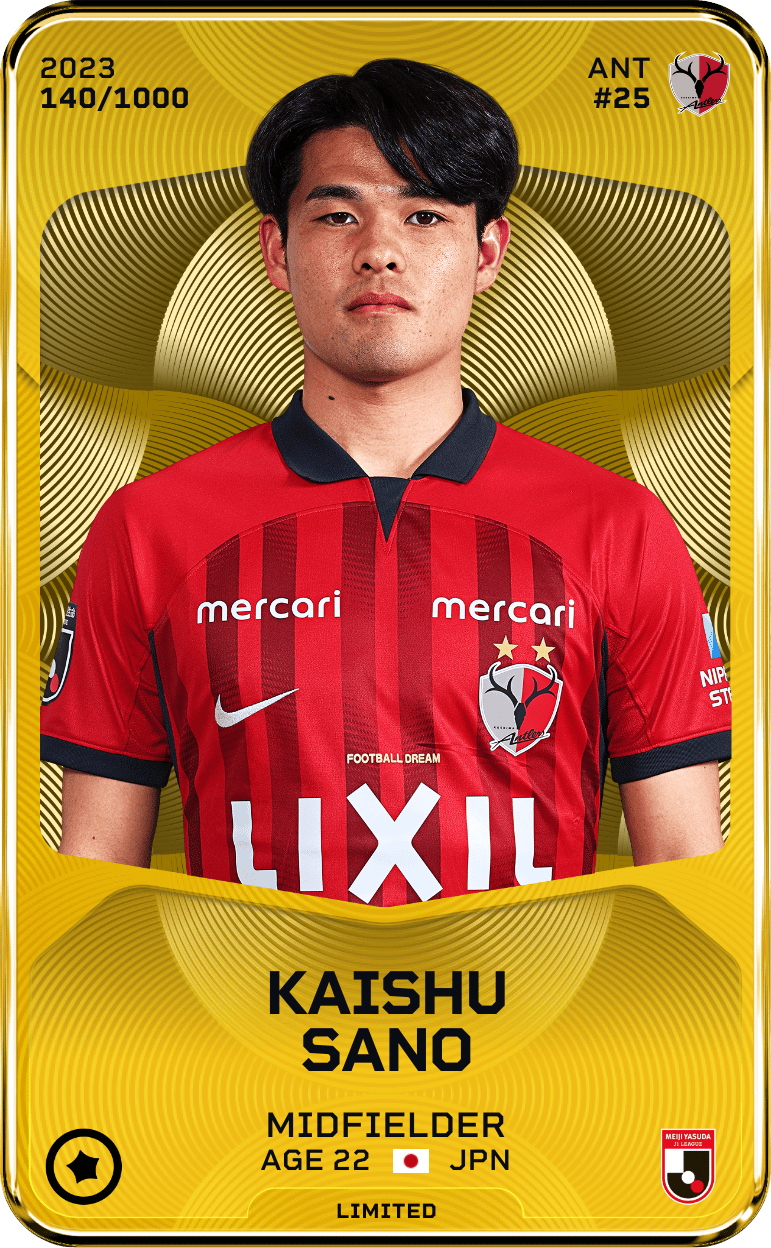Kaishu Sano 2023-24 • Limited 140/1000